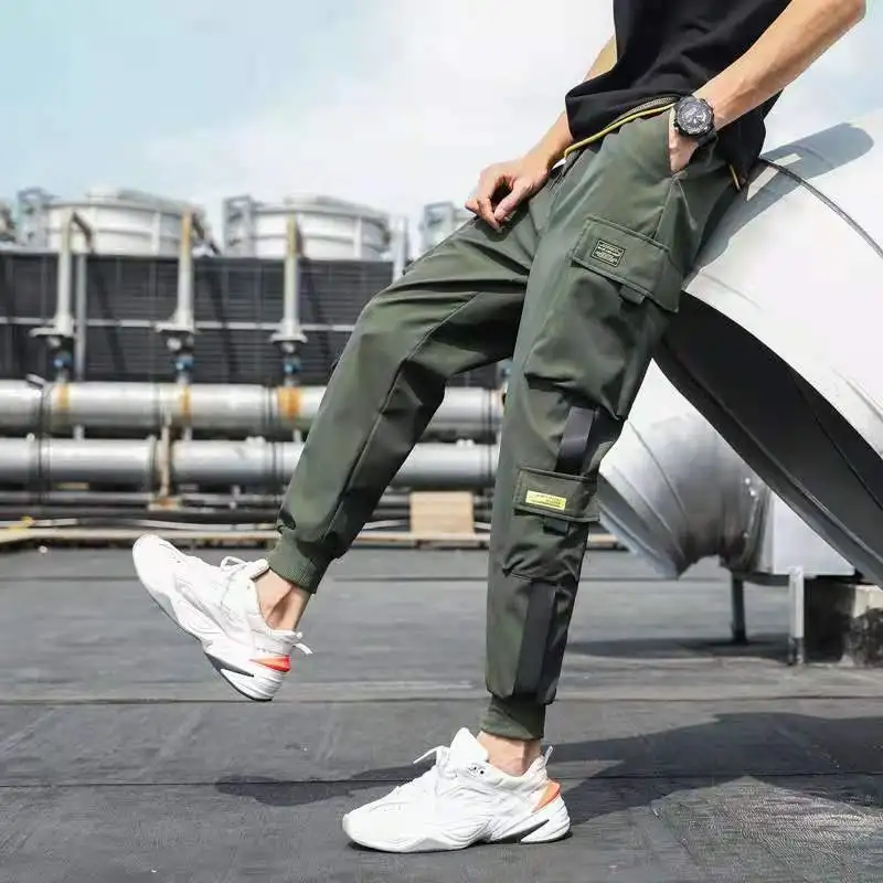 harem cargo pants mens