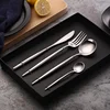 Set di posate in argento da 4 pezzi