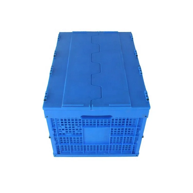 Join Industry Tote Folding Crate Plastic Trolley Camping Shipping