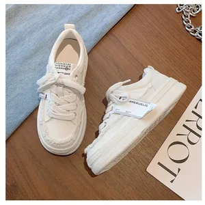 2026 Slow Walking Women's Shoes Lace-up Foreign Trade Export Wholesale Internet Celebrity Same Style TikTok Hot Cute