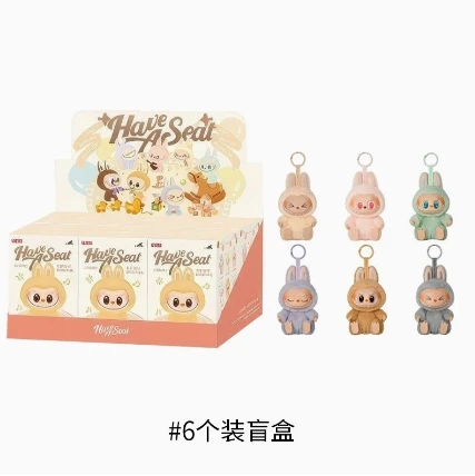 Original Labubu V1 Exciting Macaron V2 Pop Toy Mystery Box