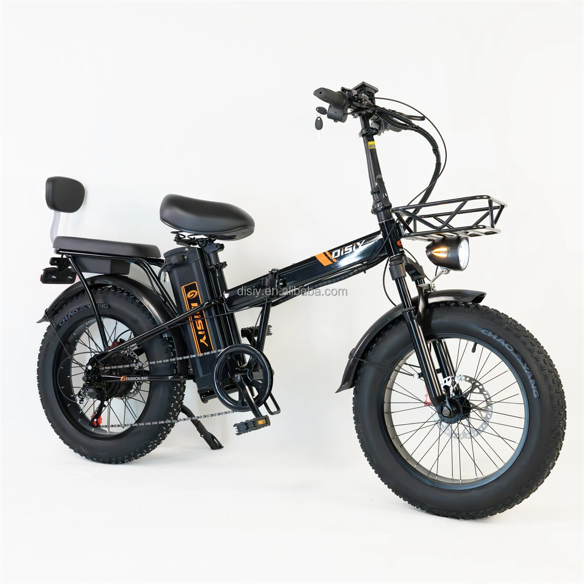 DISIYUAN Electric Bike Foldable F1 500W Mountain Ebike