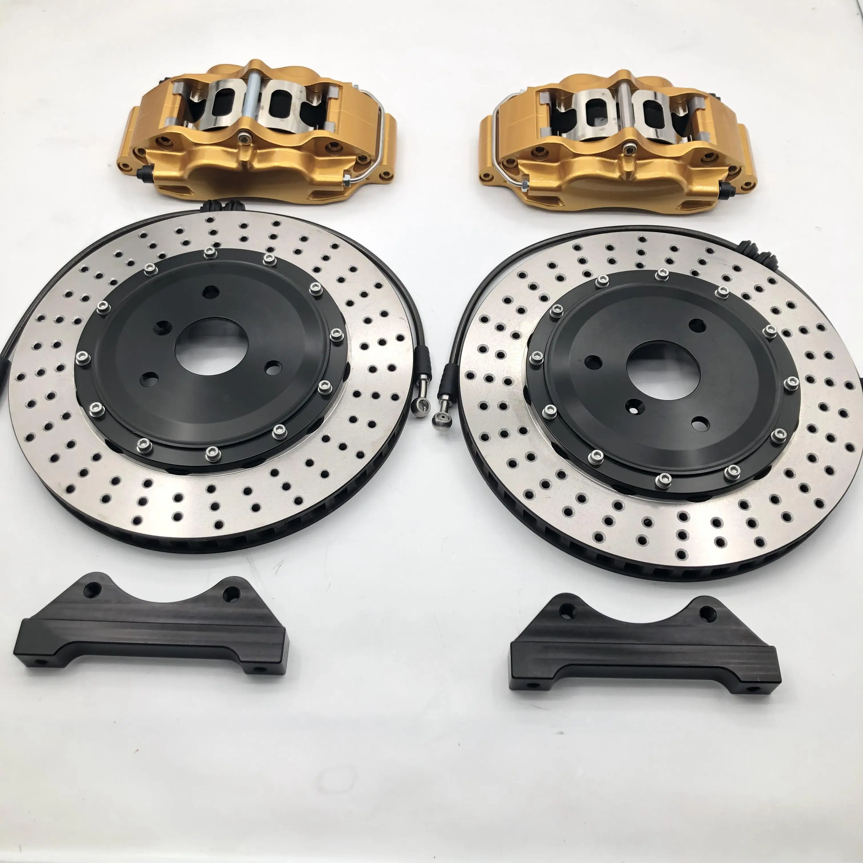 Modified Racing Brake Caliper 4 Pot Caliper Big Brake Kits for Ford Fiesta ford explorer volvo honda vw tiguan Golf