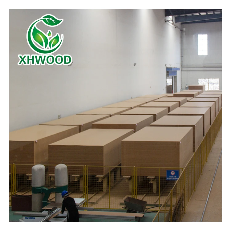 Wholesale Raw MDF High Quality 18mm Plain MDF Board for Furniture