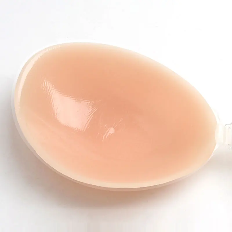 JOGOGO Wholesale Customize Women Sexy Nude Plus Size Cup Bra Invisible Self Adhesive Backless Strapless Silicone Bra