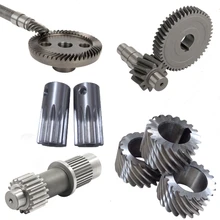 Precision grinding spiral bevel gear customized bevel gear manufacturers internal spline gear processing customized services