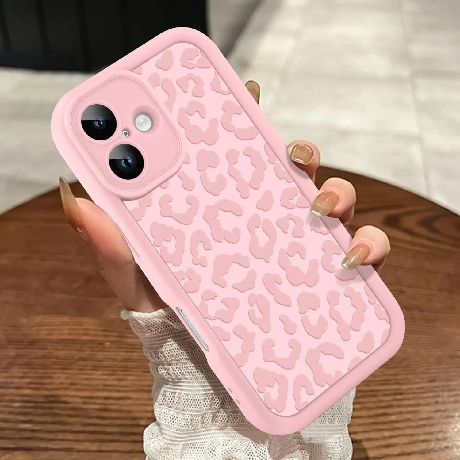 TPU Case for iPhone 16 Pro Max Cheetah Print Shockproof Soft TPU Protective Case for Women Girls Slim Anti Scratch Leopard Case manufacture