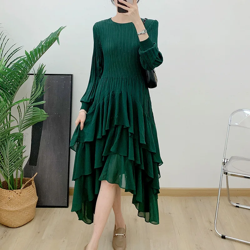 two layered dress Two Piece Wedding Dress With Layered Tulle Skirt, MW1005