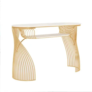 Japanese Simplicity Professional Nail Tables Manicure Aesthetic Designer Led Lamp Nails Chair Supplies Manicure Tafel Furniture