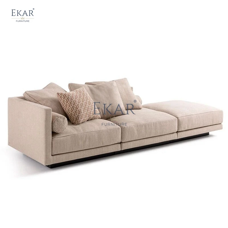 product modern fabric sectional sofa set sleek comfort for versatile living spaces for hotels villas schools hospitals and gyms-66