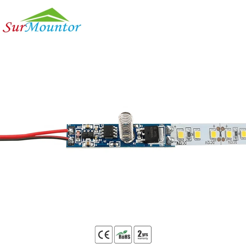 0V Memory Led Touch Sensor Free Dimming Led Linea Light Touch Dimmer