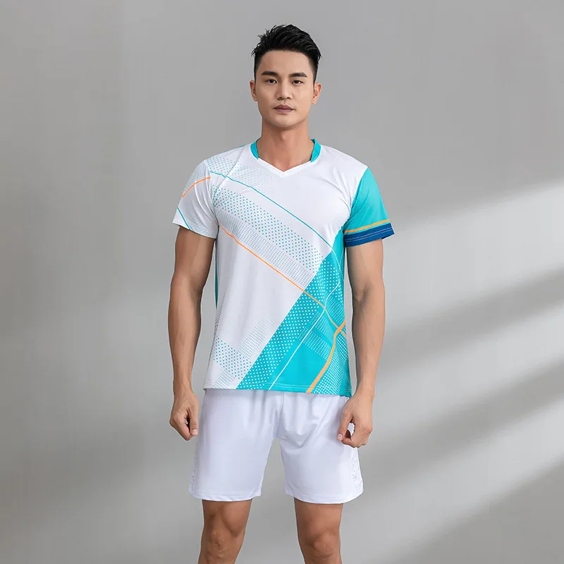 OEM Tennis Jersey and Short Table Tennis Clothes Men's Uniforms