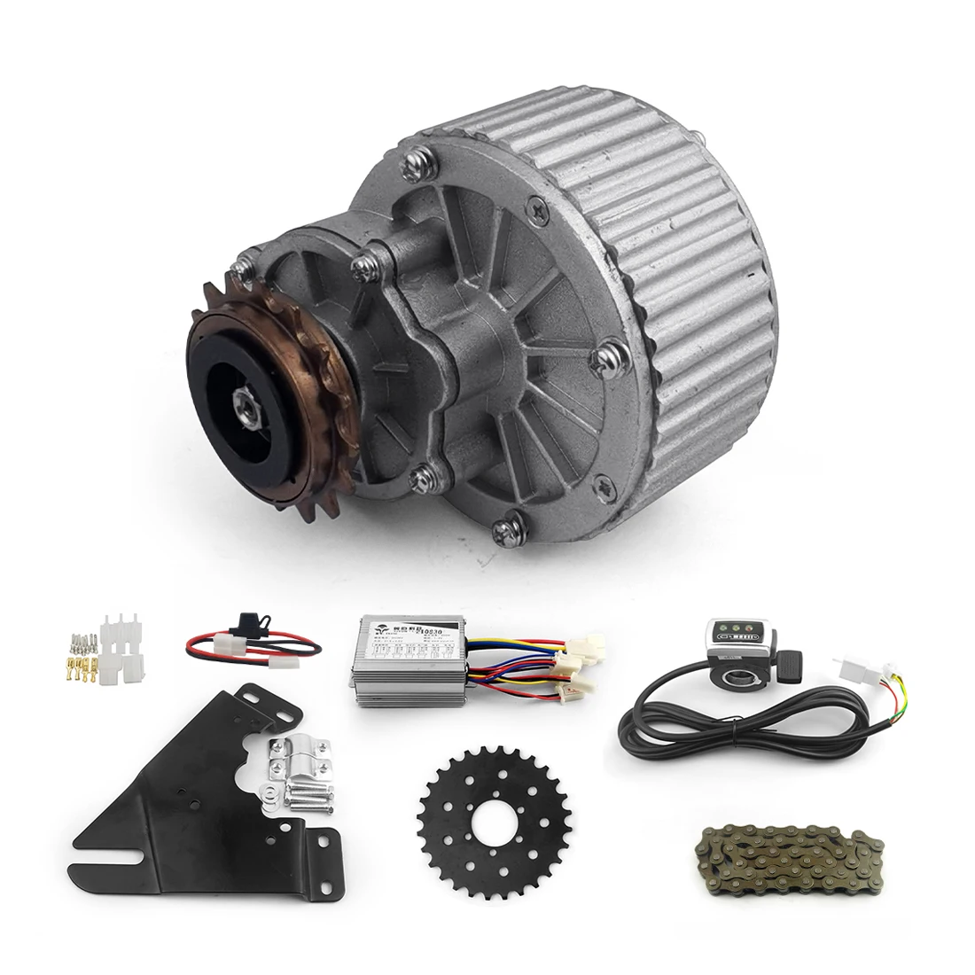 Fai da te più veloce 450W 24v 36v avviamento elettrico motorizzato kit di  conversione del motore della ruota della bici bicicletta elettrica