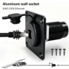 Nero - Accoppiatore RJ45
