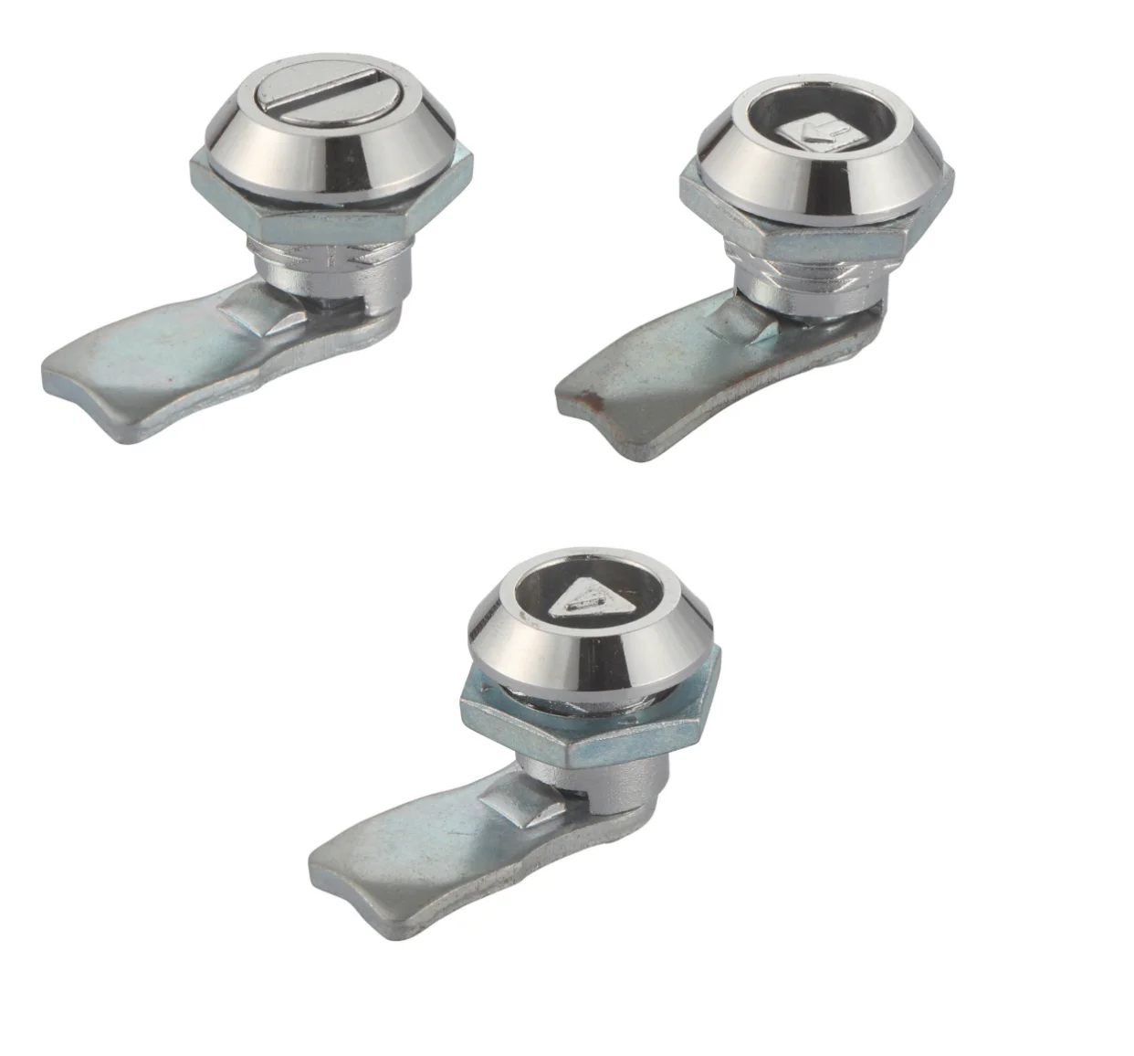 Custom Stainless Steel Quarter Turn Cam Lock with Key Slotted Recess Waterproof Feature for Sale manufacture