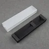 Transparent matte pencil case