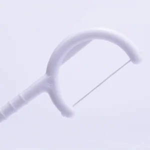 Daily Care Factory Supplier CE FDA Approved Food Grade Plastic Portable Toothpick Flosser Anti-slip Dental Floss for Mouth Care