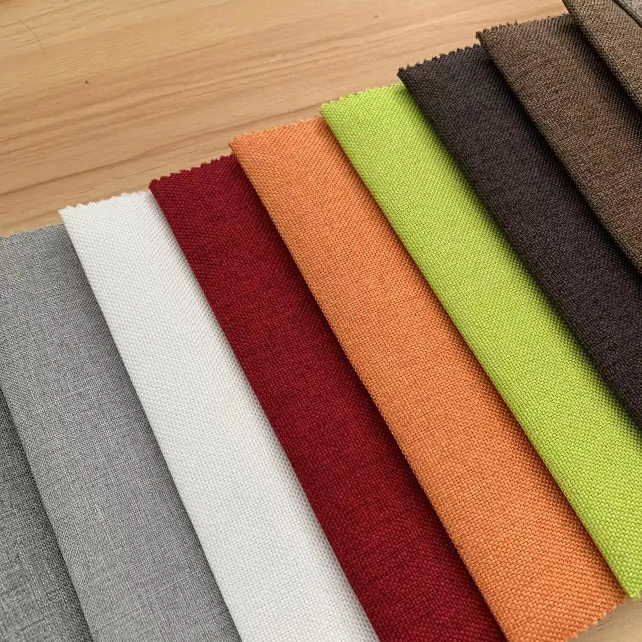 100 Polyester Linen Sofa Fabric For Home Textile Buy Linen,Sofa Fabric,Home Textile Product