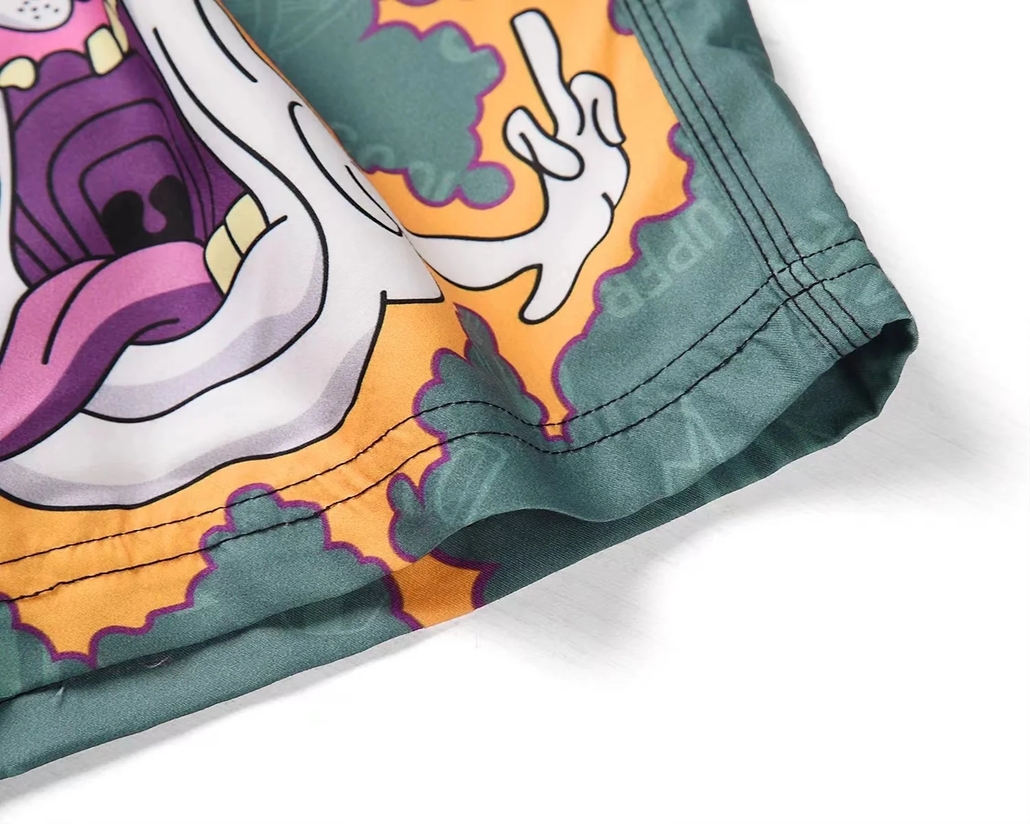 Custom Board Pour Hommes Shorts Drawstring Cartoon Screen Print Cotton Running Athletic Gym Basketball Jogger Short Shorts gallery 4