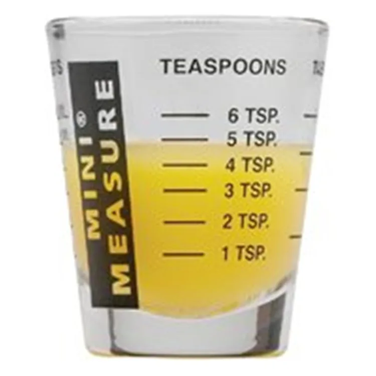 Mini Measure Plastic Shot Glass