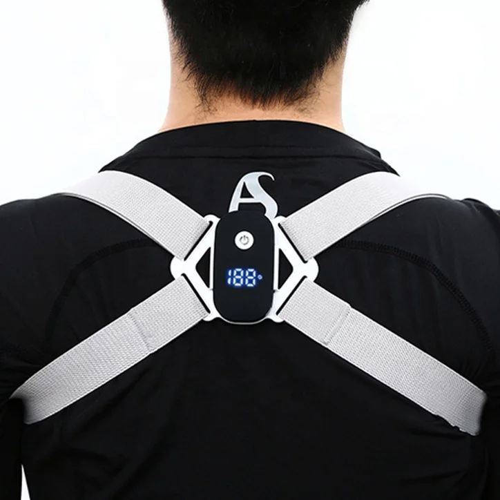 Adjustable Kids Intelligent Sensor LCD Screen Counter Smart Posture Trainer Corrector