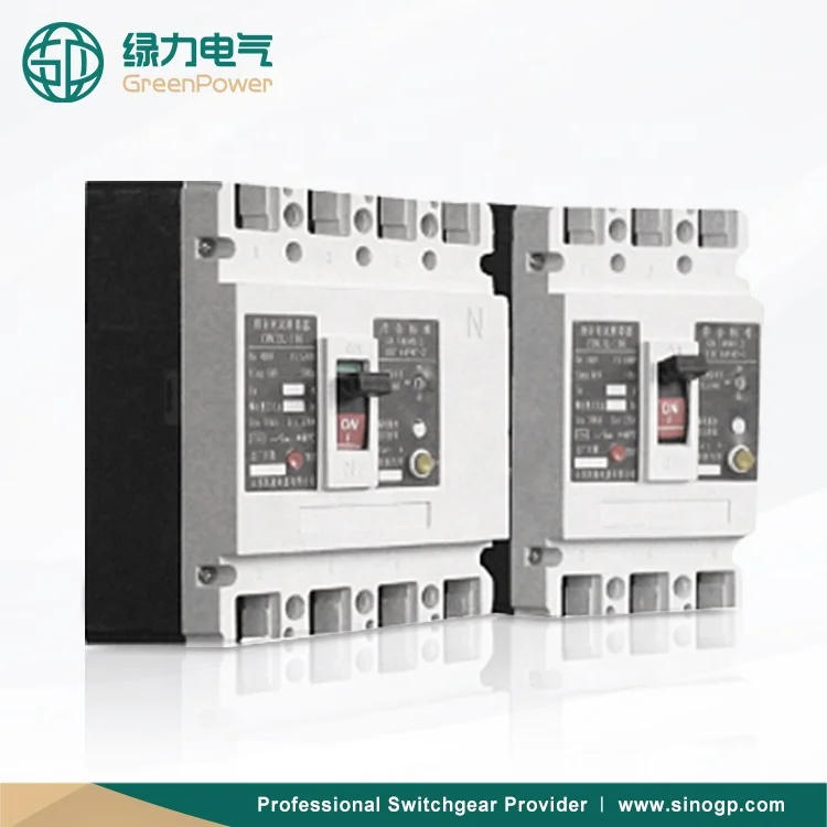 RCCB Residual Current Moulded Case Circuit Breakers Low Voltage 100A 225A 400A 630A 3P 4P Residual Current Circuit Breaker