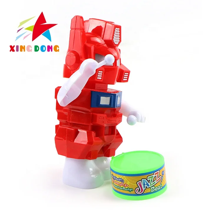 Wholesale custom wind up toys cute mini cartoon boy beat a drum winding machine drum