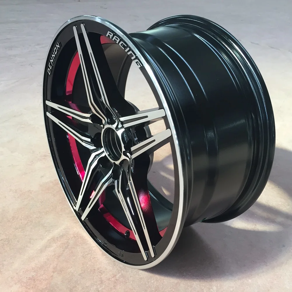 DM622 Factory Customized Aftermarket 4 Hole Car Rims Alloy Wheels 15 Inch