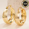 Pendientes de aro-oro