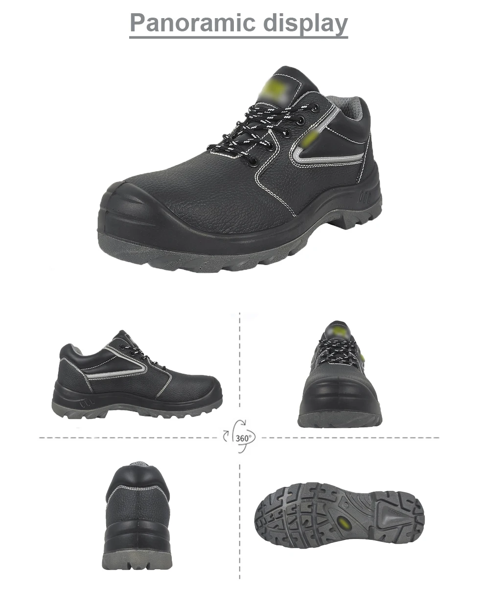 VITOSAFE Factory Price Good Quality Construction Protective Anti-puncture Mesh Lining Steel Toe Working Safety Shoes factory