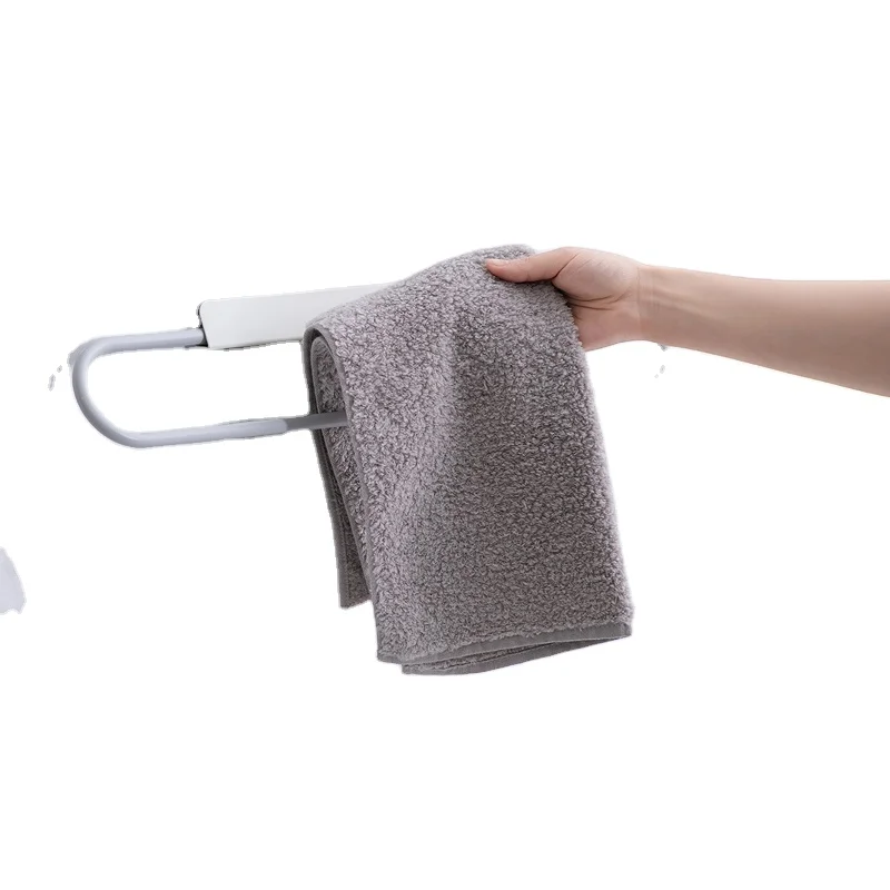 stick on bathroom towel rack