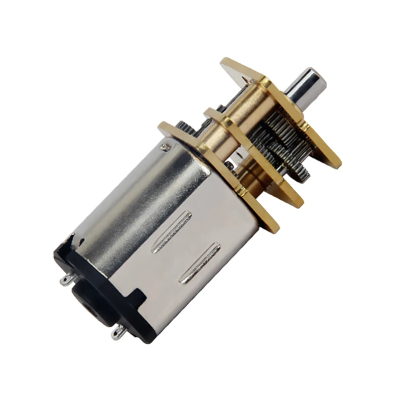 Maintex High Torque Low Speed 12mm Metal Gear Dc Electronic Door Lock Motor 3v 6v 12v 24v N20 with Encoder Gearbox