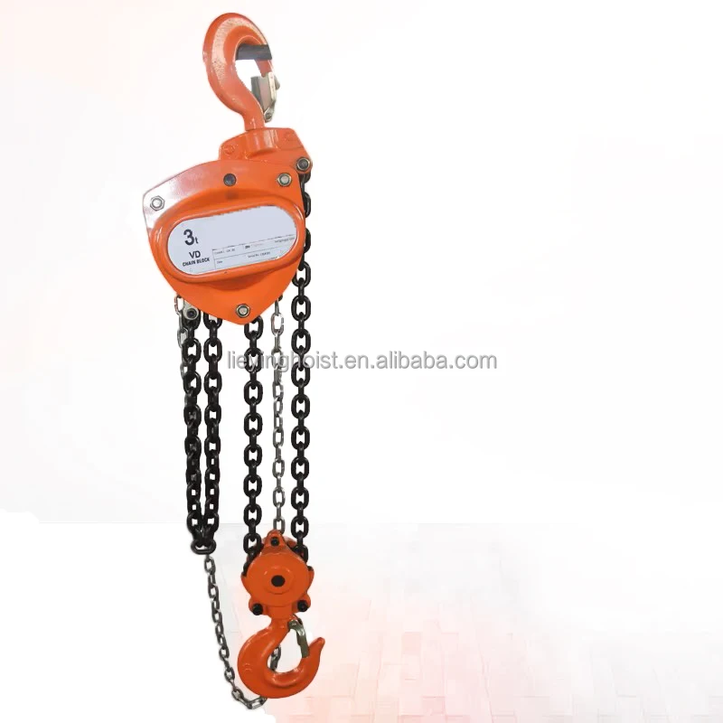 Lifting Equipment Japanese Version VD Type Mini Chain Block Pulley for Concrete Lifting