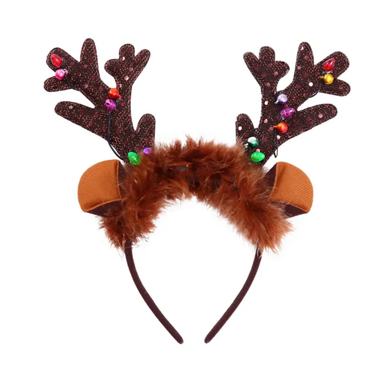 christmas reindeer headband