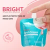 Peach hand cream