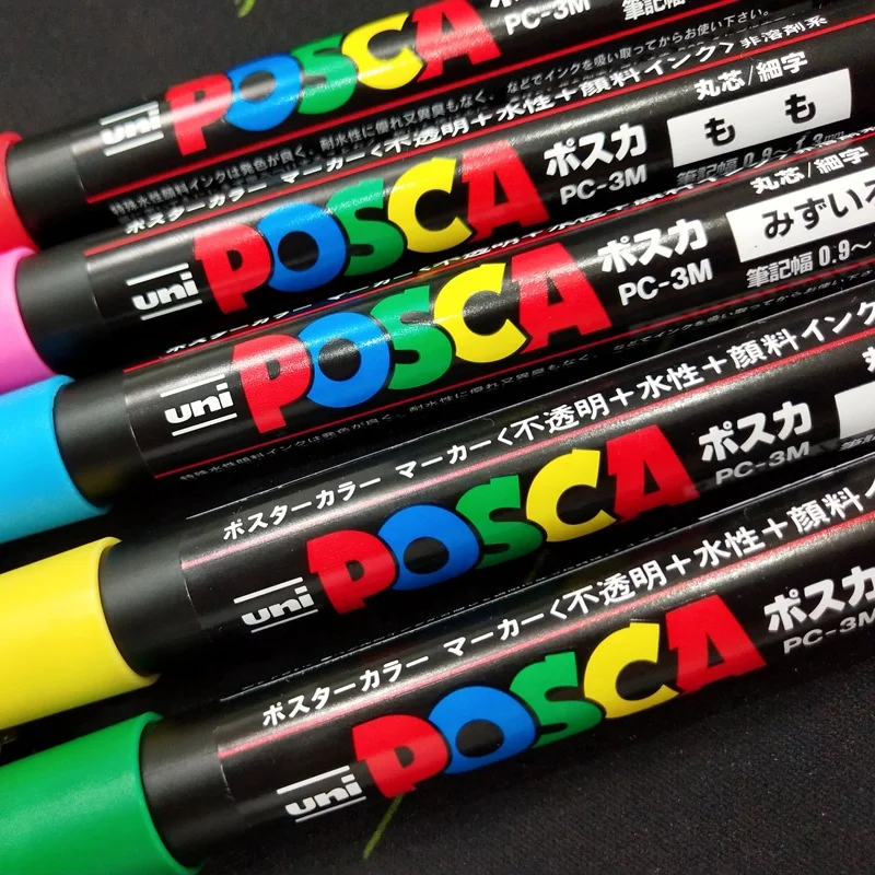 POSCA Marker PC-3M 8pc – MarkerPOP