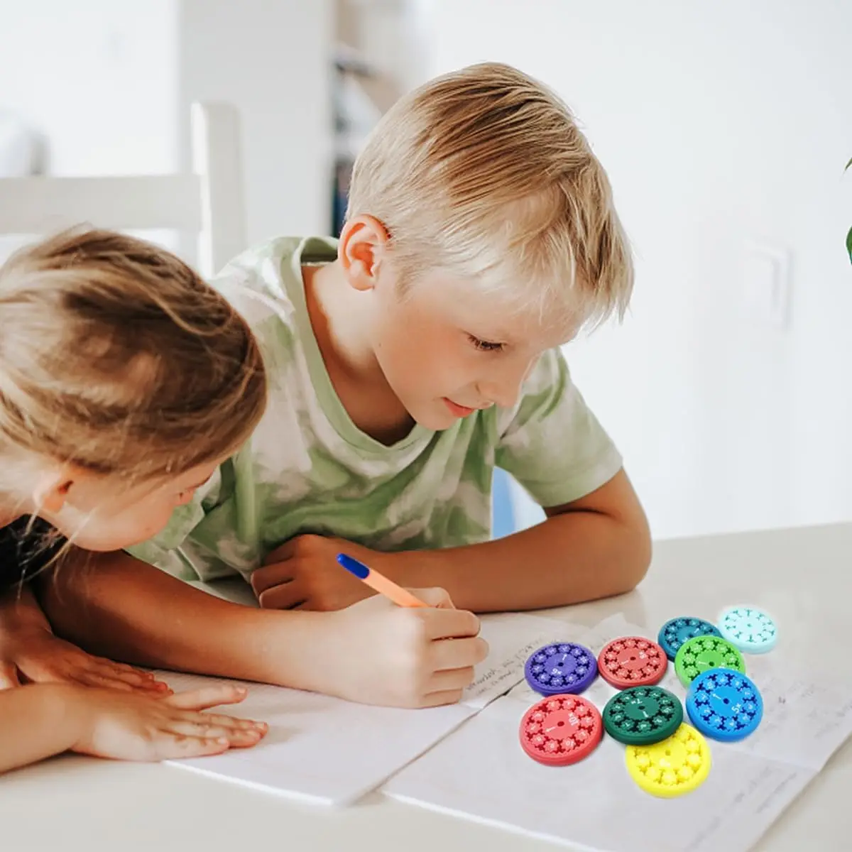 Amazon Hot Sale Math Fidget Spinner Math Fact Fidget Spinners Multiplication Learning Education Toy Math Fidget Spinner Toys