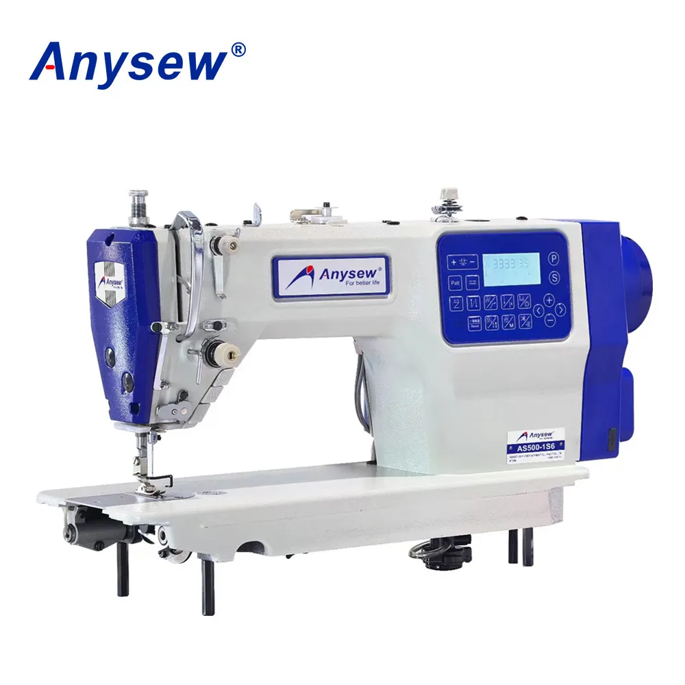 AS500-1S6 Single step motor Direct Drive Automatic industrial lockstitch sewing machine supplier