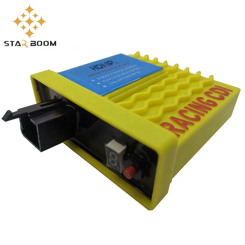 HDMP Motorcycle  Racing Cdi Unit for HONDA WAVE125 WAVE 125 Cdi Box 2017 4PIN 125CC 9map Adjustable Motorcycle Racing CDI