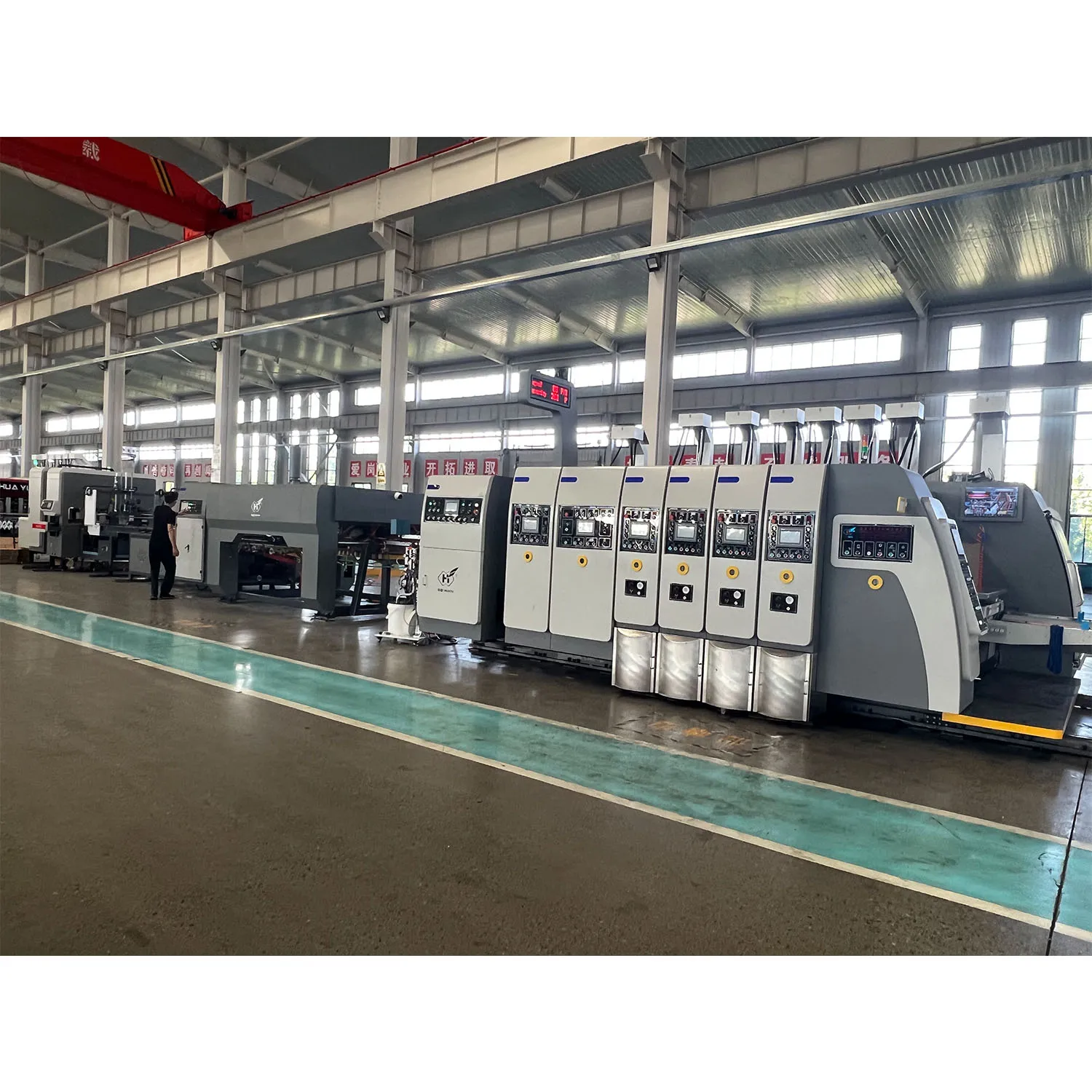 HS-C SERIES Egg Carton Pizza Box Making Machine Carton Pizza Box ...