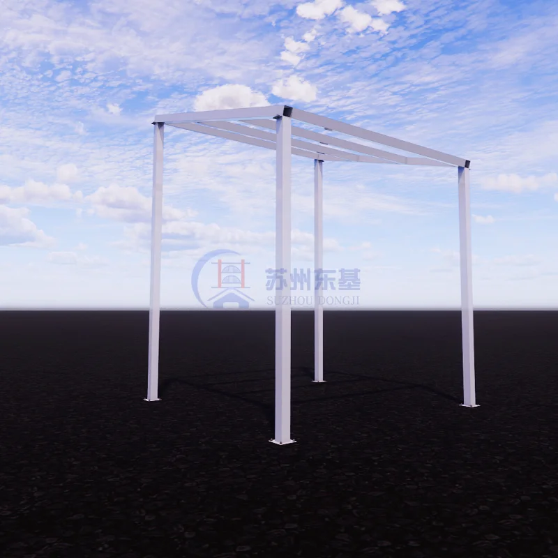 Rangka Keluli Kontena Penghantaran Disesuaikan Kilang Pengilang, Pengecatan Galvanis, Rangka Rumah Kecil 20kaki 40kaki