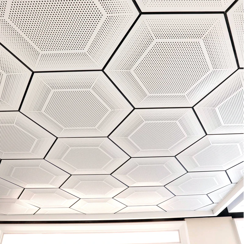 Aluminium False Ceiling Round air Diffuser Stylish Modern Channels Perforated Aluminium Profile for Ceiling Plafond