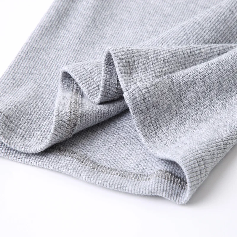 Детские пижамы, простые яркие хлопковые Пижамные комплекты в рубчик