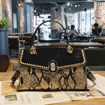 Women's Leather Handbags Luxury Letters Women's Messenger Bags Designer Shoulder Bags