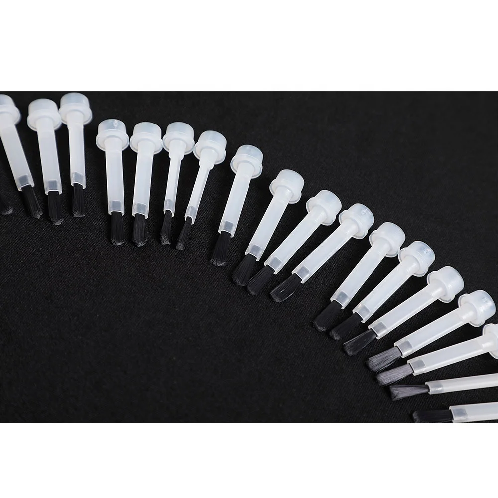 Заводская Низкая цена Высокое качество dupont белый и черный лак для ногтей отшелушивающая гель-кисть для украшения ногтей