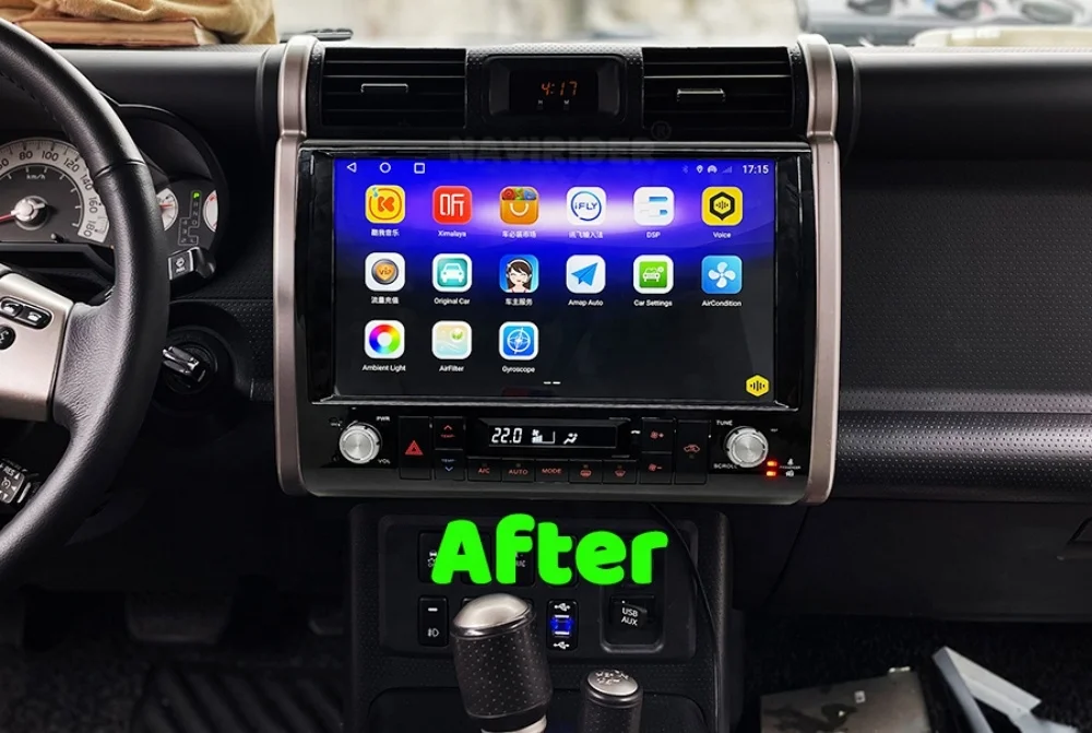 トヨタ FJクルーザー 2006-2022 用 13.3インチ Android 12 カーラジオ