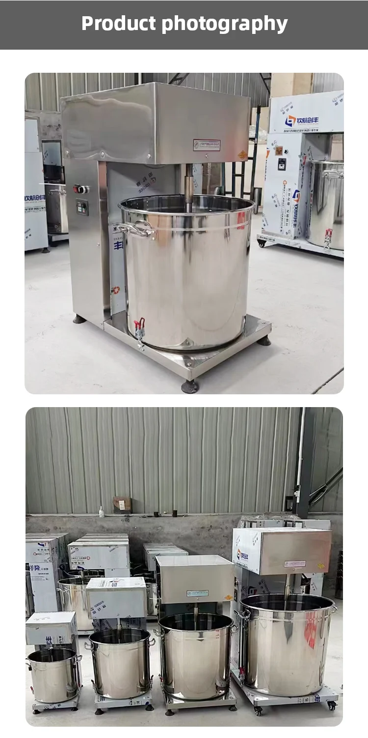 product electric stainless steel mixer for sausage multifunctional meat fillings stuffing mixer machine-6