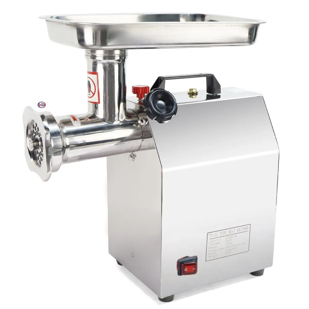 Fast  Delivery Electric Stainless Steel Meat Mincer Machine Commercial Chopper Meat Grinder