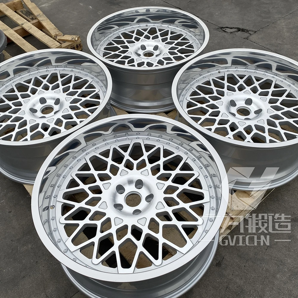 GVICHN deep dish 2 piece rim aluminum alloy forged wheels 16 17 18 19 20 21 22 23 24 inch 5x112 5x114.3 5x120