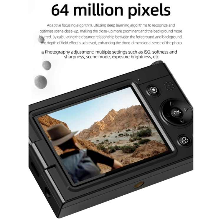 Best Price High-Definition CCD Digital Camera 64 Million WiFi Card Camera  Video Cameras 8k Professional Digital